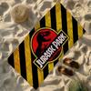 Movie J-Jurassic P-Park R-RebirthS Towel Soft Lightweight Anti-Sand Large Beach Towel Quick-Drying Bath Sports Family