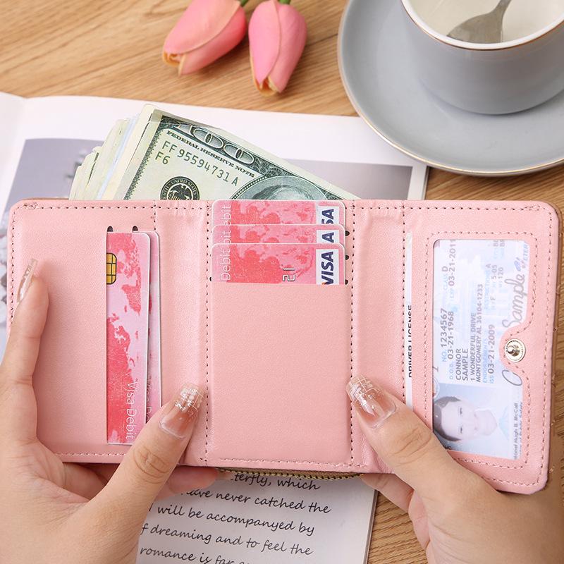 Women's Cross-Border Multi-Card Mini Wallet - Stylish Multi-Functional Coin Purse