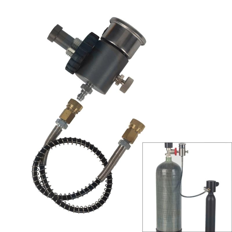 5/8inch Cylinder Refill Adapters Highly Pressure Air Tanks Charging Valves Large Air Tanks To Small Air Tanks Adapters