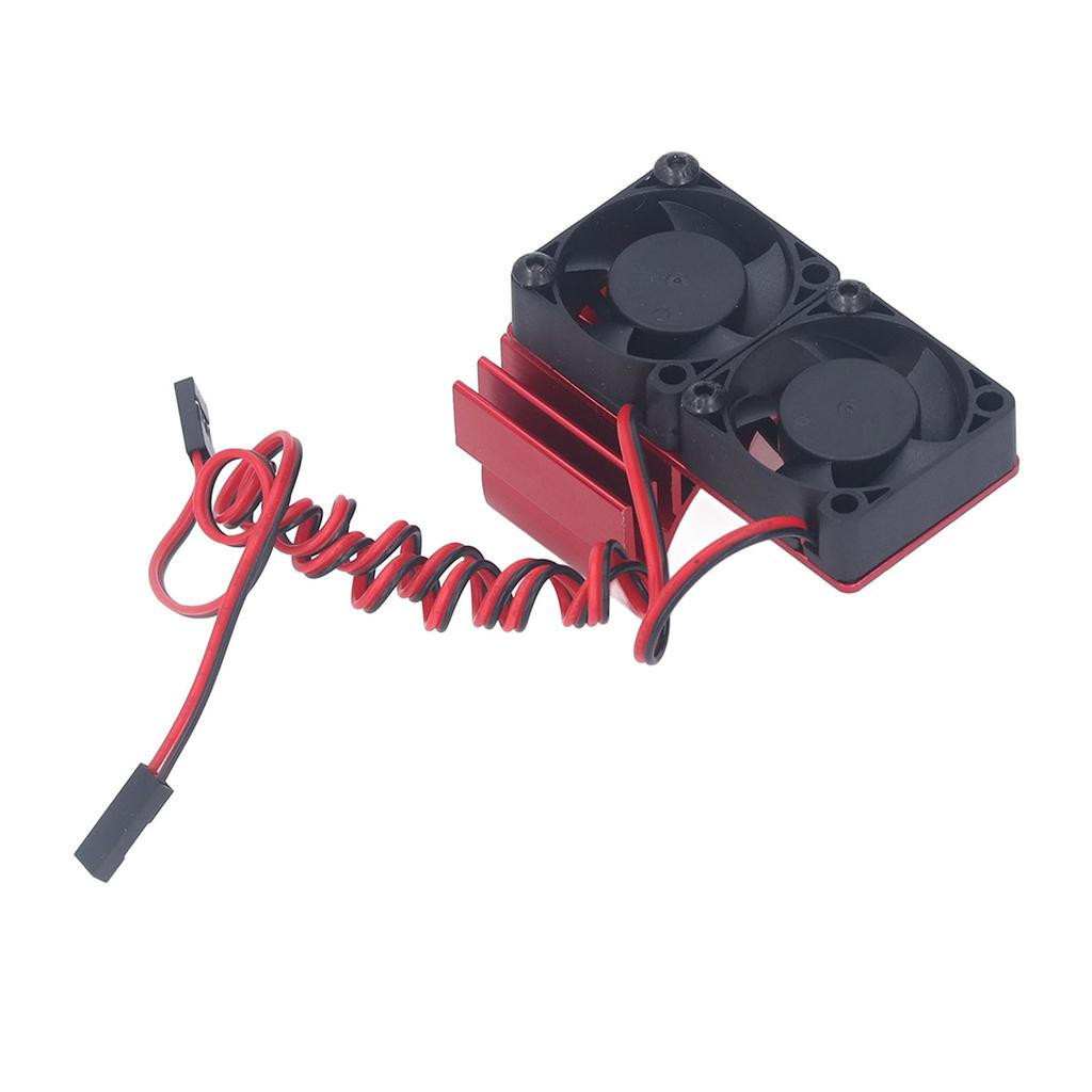 DC 5V RC Heat Sink High Velocity Fan Motor Radiator Fan Set for Traxxas Slash 4*4 VXL 1 10 RC Car