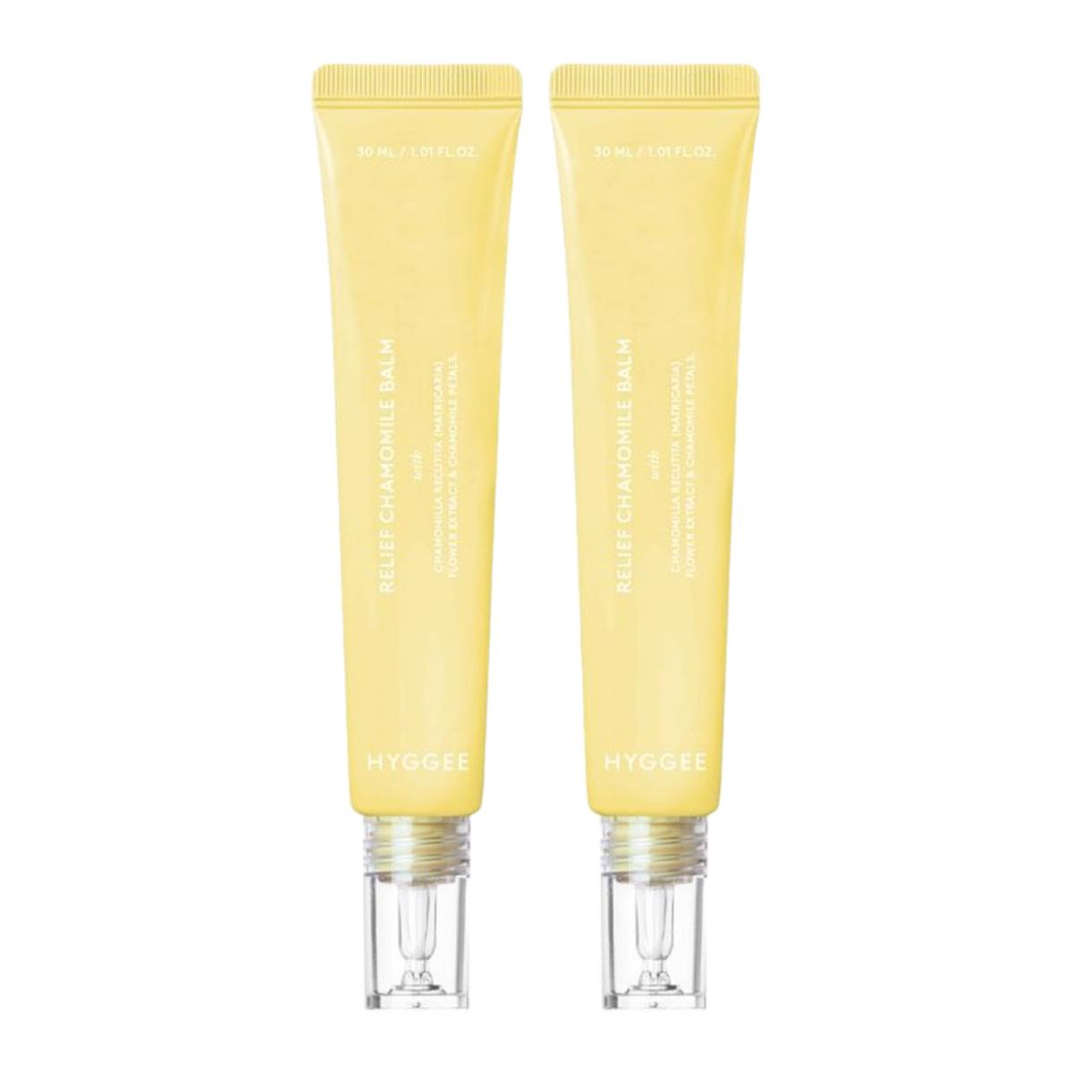 HYGGEE Relief Chamomile Treatment Balm 2pcs Set Hydrating Spot Care 30ml x 2