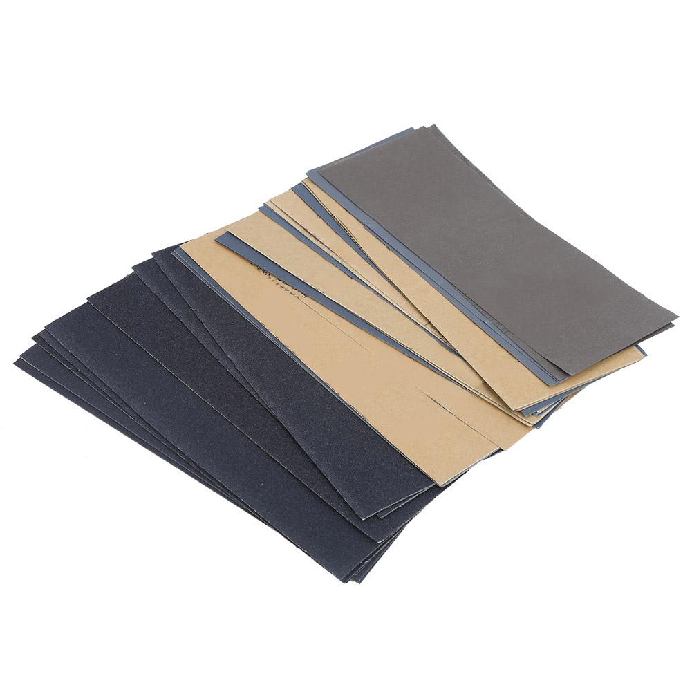 28pcs 120# 3000# Sandpaper Grinding Polishing Sanding Abrasive Paper Sheets Set