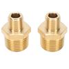 1Celsius2 To 1Celsius4in   Male Reducing Nipple Fitting Adapter Brass Pipe Fitting Reducer Adapter for Fuel
