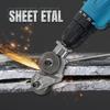 1Set DIY Refitting Plate Shears Universal Nibbler Drill Cutter Attachment  Power Tool Accessories