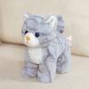 Stuffed Animals Cat Plush Toys Simulation Stuffed Lifelike Cat Plush Kitten Doll  Birthday Gift