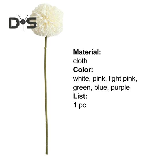 DYS Home Decor Künstliche Blume, elegante dekorative weiche Chrysanthemenblume