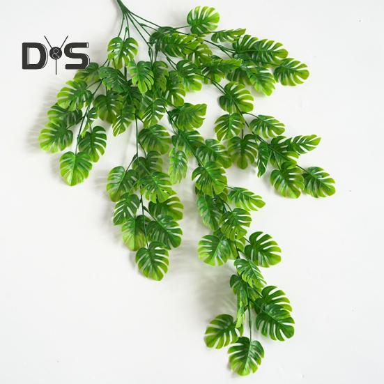 Medoc Fake Vine Fadeless Rezistent la uzură Simulare realistă de suspendare pe perete Monstera