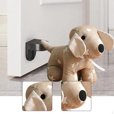 Decorative Door Stop Dog Weighted Doorstop Sculpture Floor Ornament for Workplace