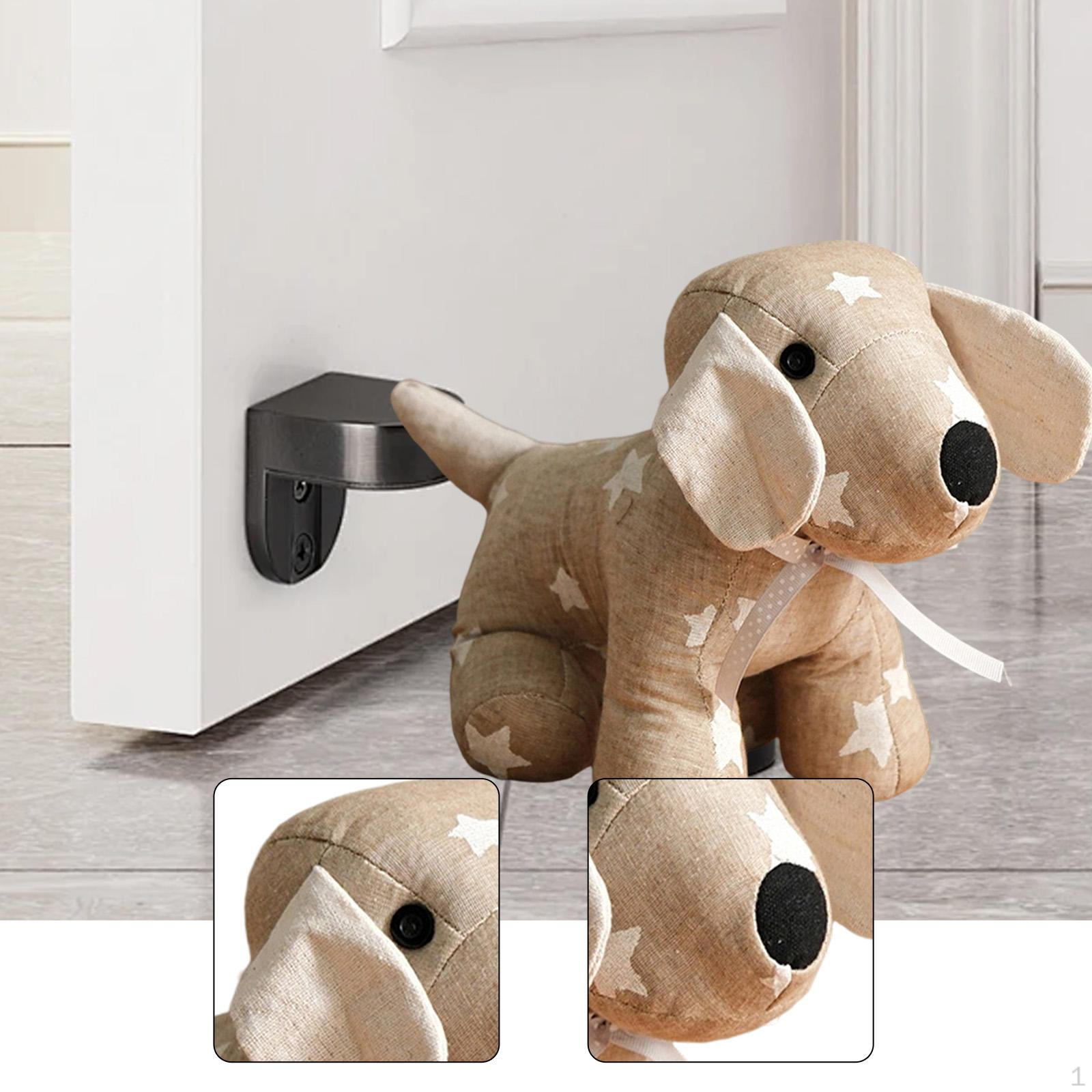 Decorative Door Stop Dog Weighted Doorstop Sculpture Floor Ornament for Workplace