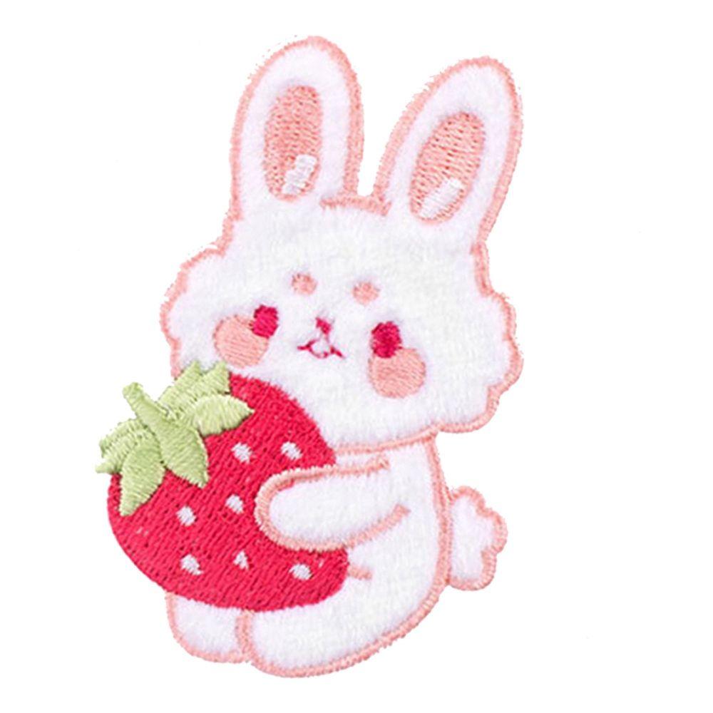 

Милый медведь кролик кошка собака нашивка вышитая на одежду мультфильм аниме нашивки для детской одежды аппликации наклейки футболка