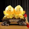 Shoutao Ornaments Birthday Gifts for the Elderly Home Decoration Accessories Resin Crafts Simulation Peach Decoration