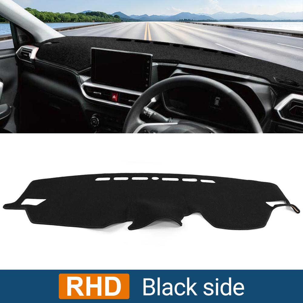For Toyota Raize Daihatsu Rocky A200      2024 Car Dashboard Covers Mat Sun Shade Non-slip Pad Accessories Black Side RHD