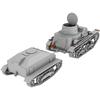 IBG 1/72 Scale Japanese Army Type 94 Light Armored Car (Early Model) with Two Types of Towing Trailer, Plastic Model Kit PB72045