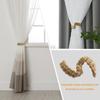 2pcs Curtain Tiebacks - Weaving Curtain Tie-Up Cords for Bedroom, Living Room Decor, Relocation Gift, Home Accessories