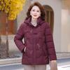 Plus Size Women's Elegant Padded Winter Jacket