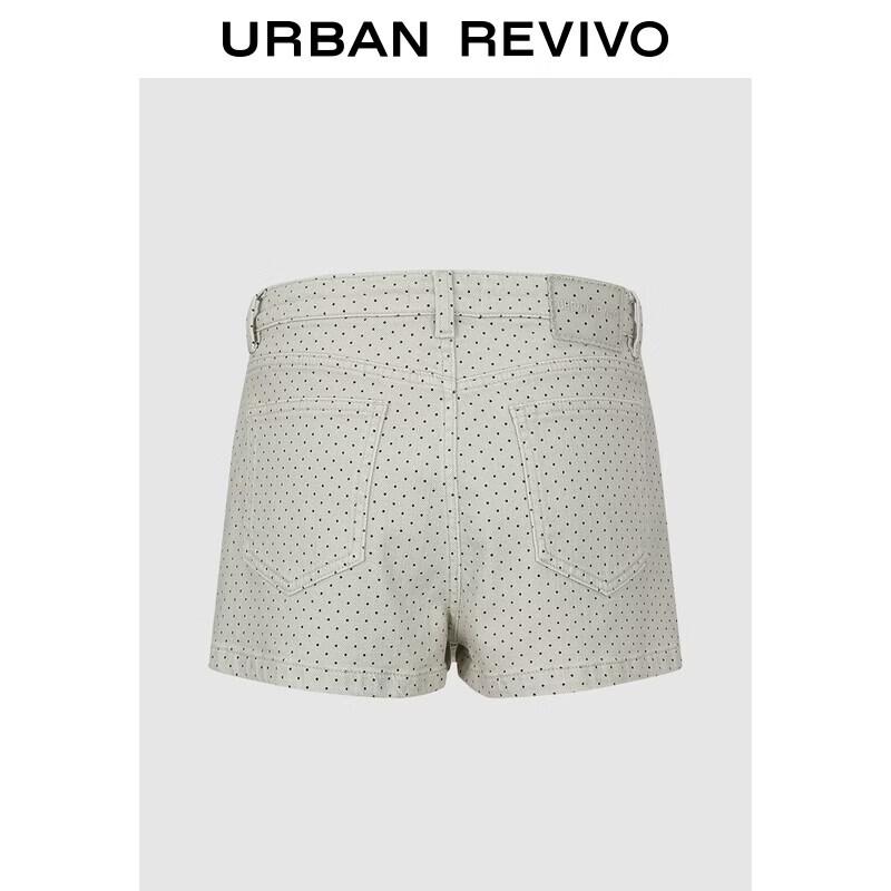 UR2026 Women's Retro Polka Dot Ruffle Skort Shorts