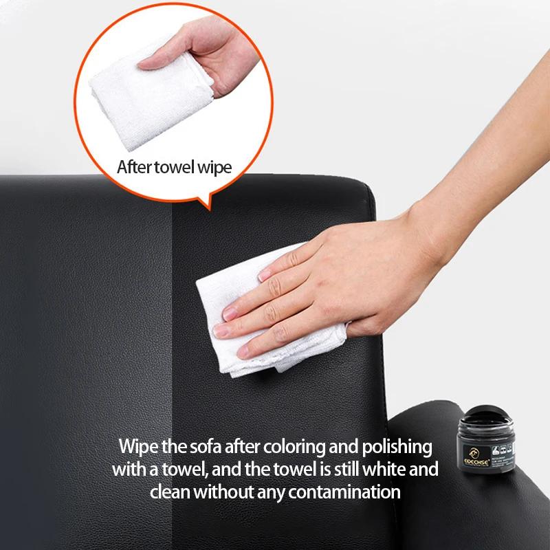 50ml Car Leather Paint Seat Care Liquid For Auto Leather Refurbish Repair Tool For Shoe Sofa Coats Holes Scratch Crack 20 Colors