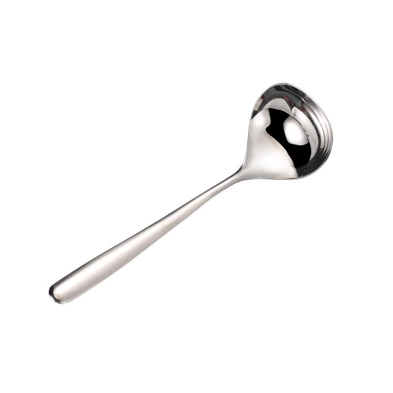 304 Stainless Steel Deepened Hot Pot Ladle with Thickened Short Handle