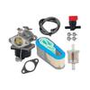 Carburetor Kit with Air Filter, Shut-off Valve, and Fuel Filter - Tecumseh OHV125, OHV130, OHV135