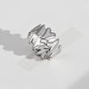 Fashion Geometric Rings for Women Gold Silver Color Stainless Steel Adjustable Ring Wedding Party Fashion Christmas Jewerly Gift