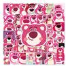 Adorable 50 Pcs Lotso Cartoon Stickers For Children's Toys Waterproof Sunproof