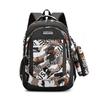 Oxford Fabric Student Backpack With Breathable Design For High School And College Use