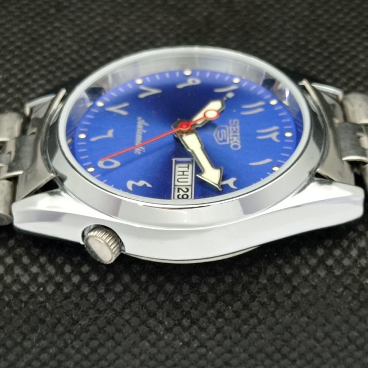 RELÓGIO MASCULINO VINTAGE SEIKO 5 AUTOMÁTICO 6349A JAPONÊS RECONDICIONADO a318895-2 Seiko-a318895