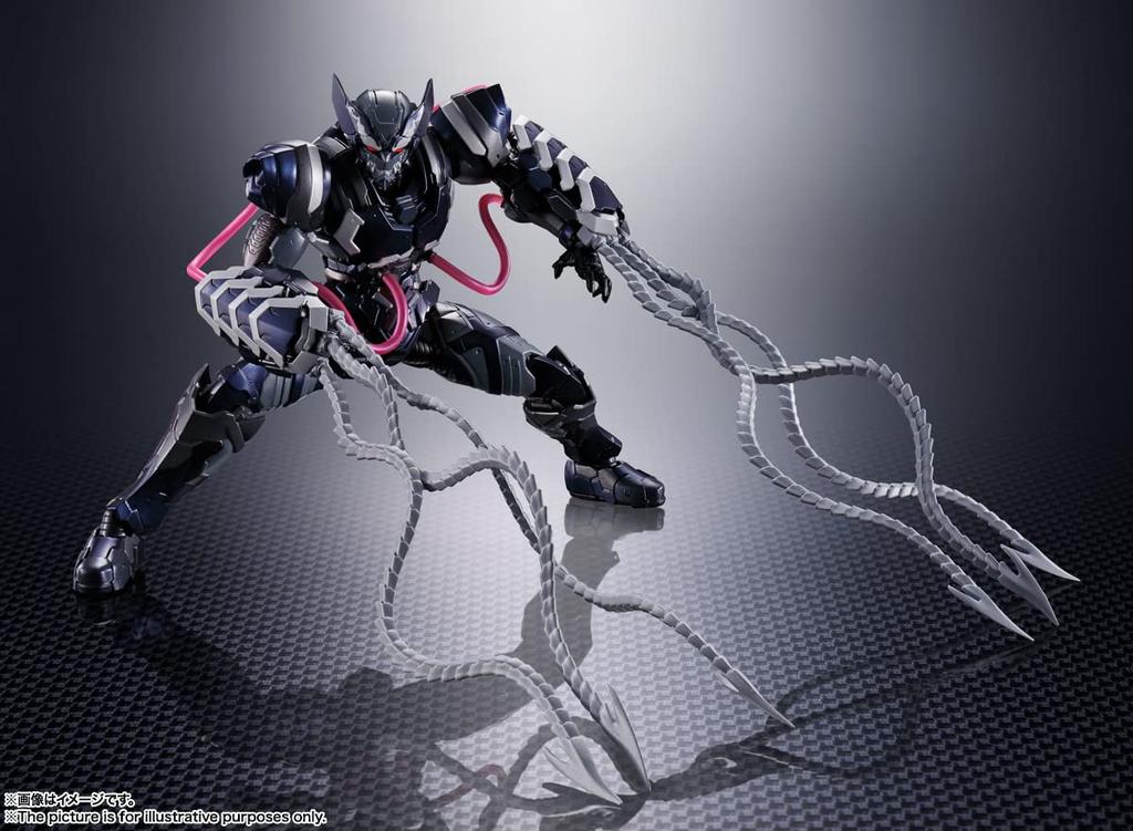 TAMASHII NATIONS Tech on Avengers Venom Symbiote Wolverine 160mm ABS PVC Painted Action Figure BAS64165 S.H.Figuarts Approx. &