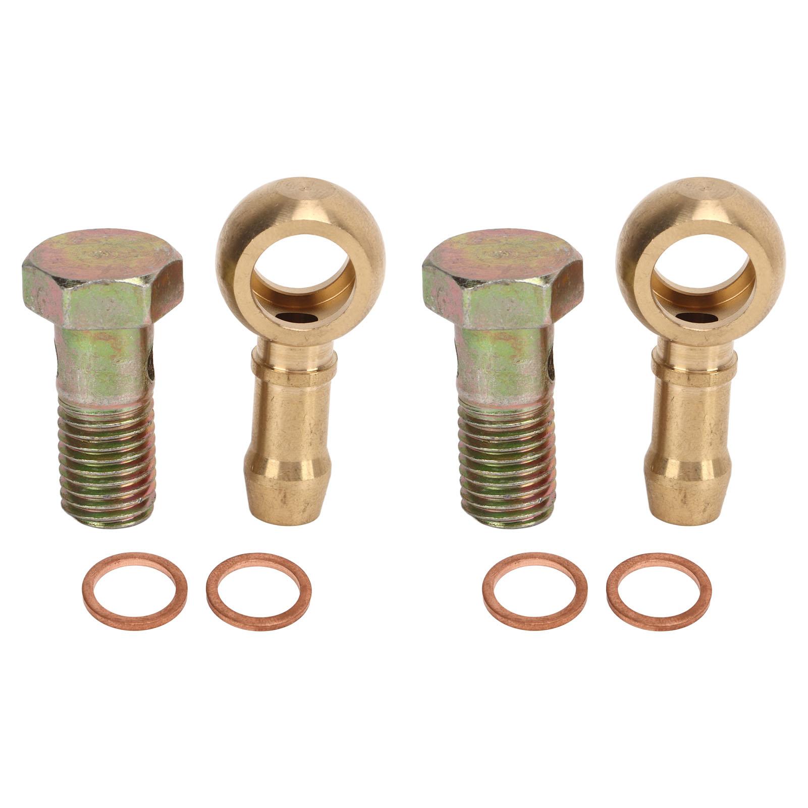 

2 Set M12x1.25mm to 38in Turbo Water Banjo Bolt Good Sealing Turbocharger Water Line Pipe Banjo
