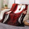 Bohemian Style Jesus Christ Printed Flannel Blanket, Soft and Lightweight, All-Season Home & Outdoor Use Sofa Bed Travel,