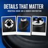 Black Aerial Mount Base ABS + Rubber Roof Antenna Housing for Tacoma 1995‑2004 For Roof Antenna