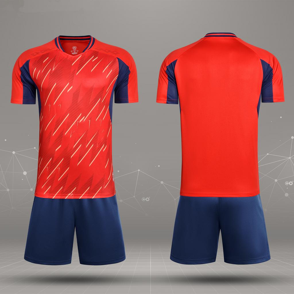 Mens Kids Boys Soccer Set Short Sleeve Soccer Rugby Football Jerseys Uniforms Shirts Shorts Suit Sports Clothing Custom Printing