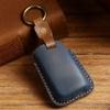 Volkswagen Key Case: Genuine Leather for New Passat/Magotan - Protective Shell with Buckle