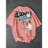 Summer Men Artistic T-shirt Breathable and Comfortable Fabric Pure Cotton Soft Material Trendy Fashionable