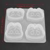 2pcs Reusable Silicone Resin shaping forms Washable Jewelry Casting shaping forms  For DIY Crafts
