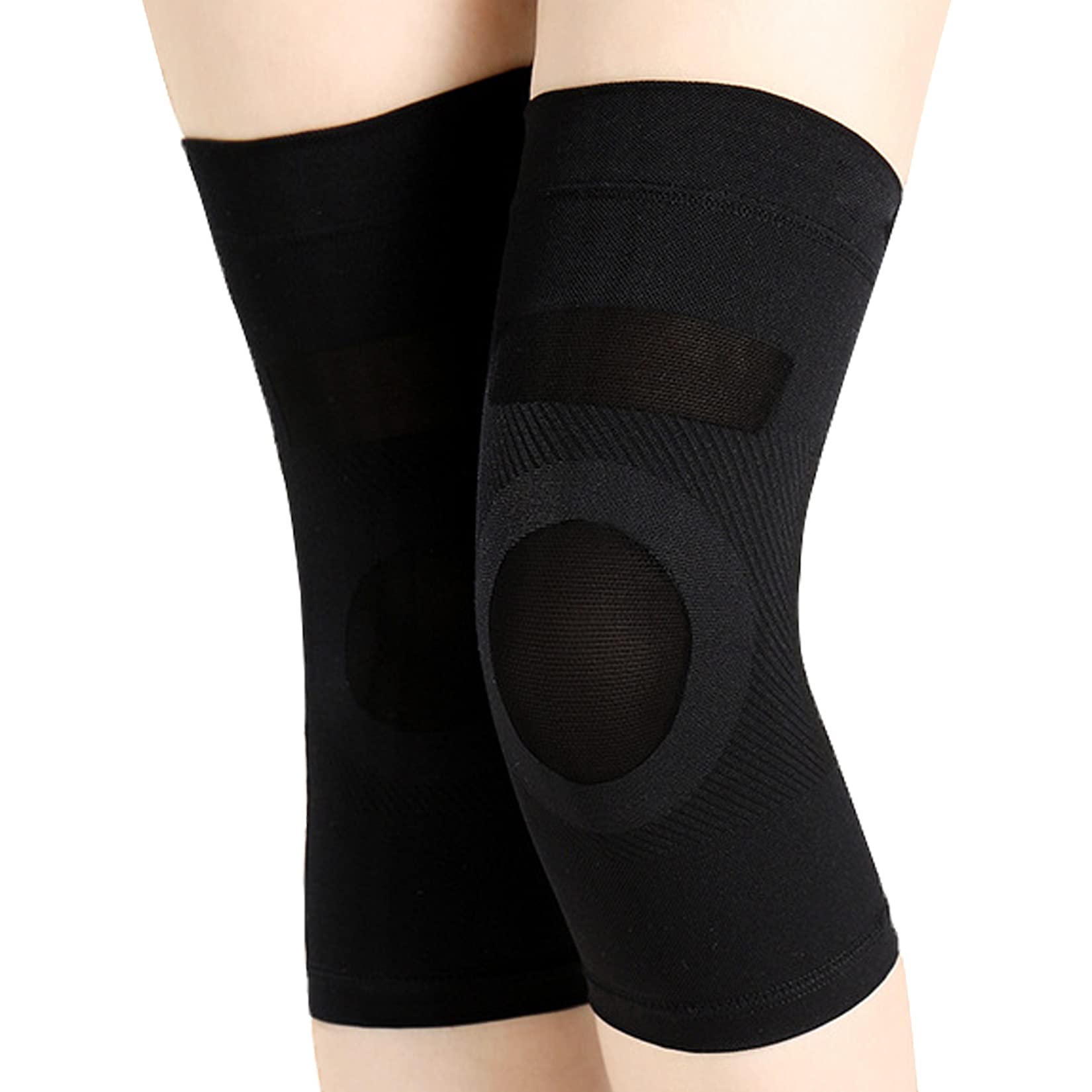 

Наколенник теплый для легкого набора из 2 штук, тонкий, удерживающий, дышащий, компрессионный, спортивный,