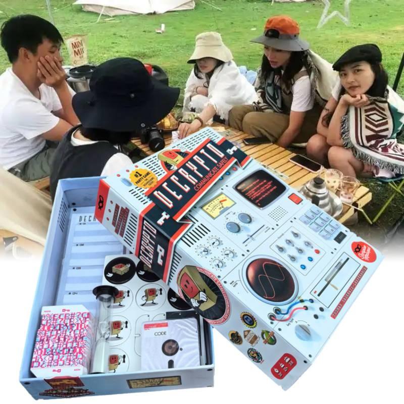 Decrypto Soziales Deduktionsspiel für Erwachsene und Jugendliche, das emotionales Engagement fördert