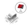 XK001 R-Type Plastic Cable Organizing Clip