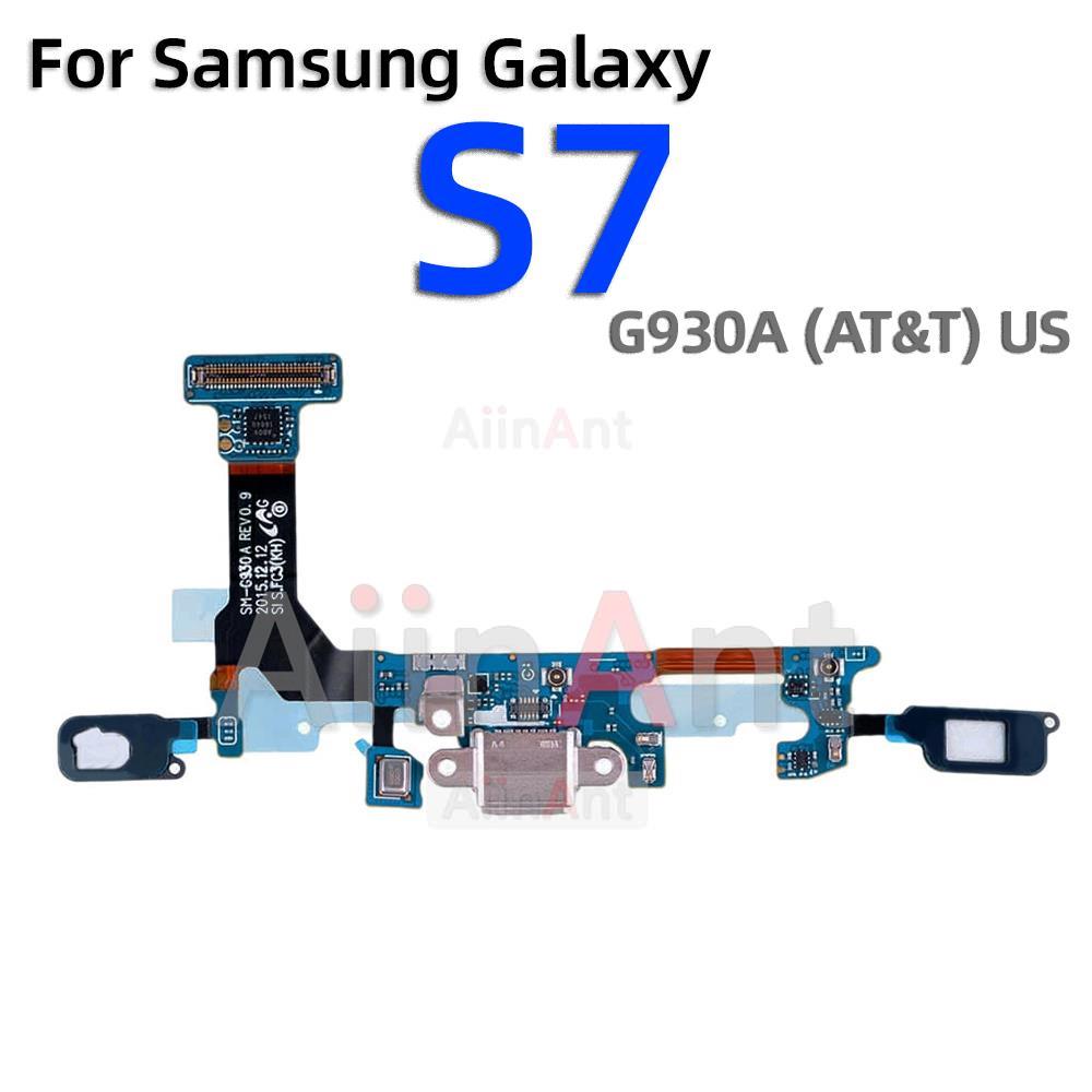 Aiinant USB Date Charging Dock Board Port Charger Flex Cable For Samsung Galaxy S6 S7 Edge G920A G925A G930A G935A