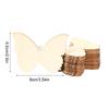 10pcs Wooden Butterfly Blank Wood Slices Kids Painting Crafts Wedding Easter Home Decorations Butterfly Birthday Party DIY Gift