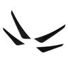 4Pcs Front Bumper Side Air Vent Trim Improved Aerodynamics Glossy Black Mudguard Side Wing Vent Trim for 1 Series F20