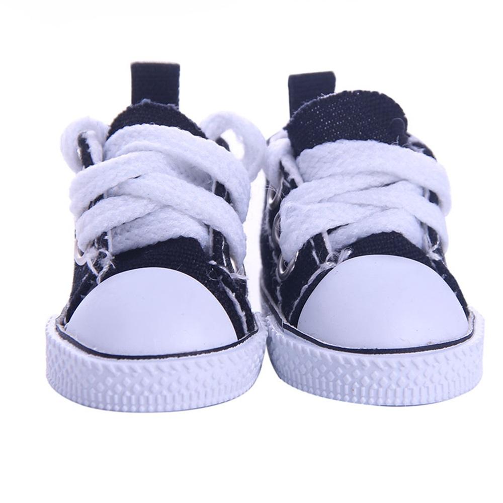 14 Zoll Puppen Canvas Schuhe für Puppen Turnschuhe Puppenzubehör Perfektes Geschenk für Mädchen