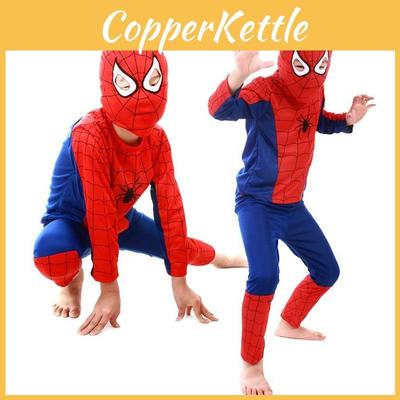 Set Costum Copii cu Model Amazing Spider-man Pentru Halloween și Petreceri