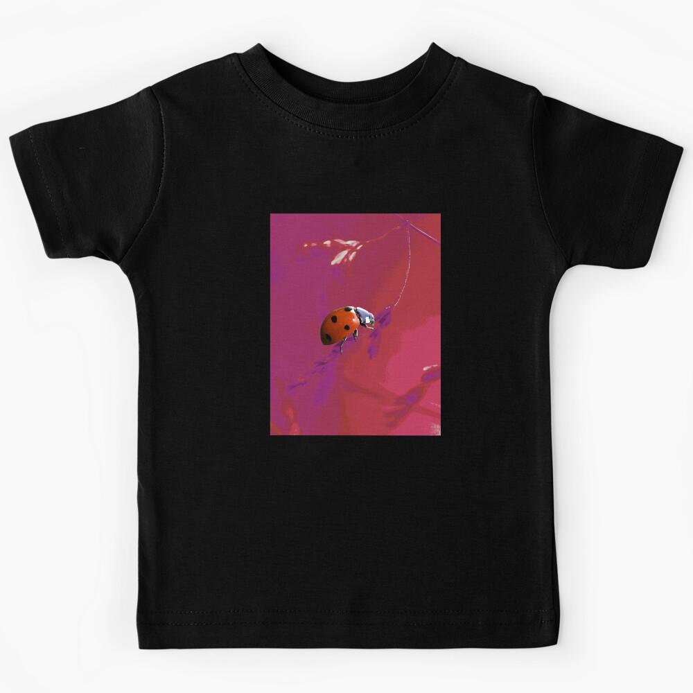 Red Ladybug Kids T-Shirt 100