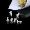 50PCS Silicone Full Coverage Earplug Soft Safety Earring Back New Ear Pad  Jewelry Production
