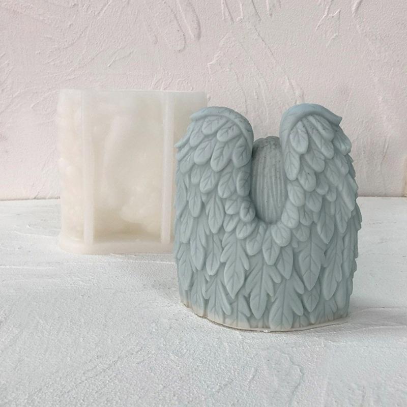 Practical Silicone Craft Mold Accessory for Candle Mothers Child Figure Sturdy Home Decoration Casting Tool Daily Use
