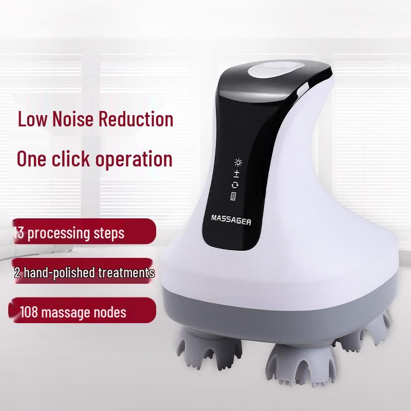 Waterproof Cross-Border Magnetic Charging Dragon Claw Scalp and Pet Head Massager