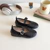 Girls' Autumn New Children's Hollow Show Summer Princess Shoes Children's Soft-soled Single School Student Loafer
