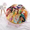 Disney Princesses, Friendship Themed Automatic Opening and Closing Umbrella, Brightly Colored 8-rib Portable Umbrella, Suitable for Men and Women