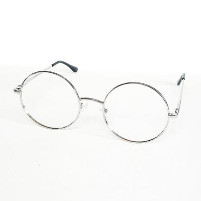 Lapeullolida Santa Silver Glasses With Blue Light Blocking Lenses